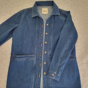 Sezane Will Jacket Indigo size small